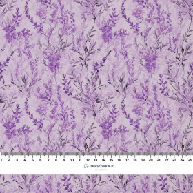 DIGITAL LAVENDER / FLOWERS - Waterproof woven fabric