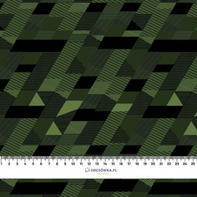  GEOMETRIC CAMOUFLAGE pat. 1 - quick-drying woven fabric