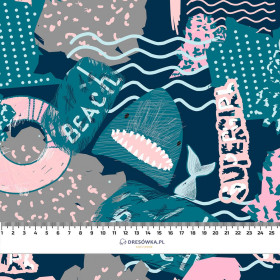 GRAFFITI SHARKS / navy