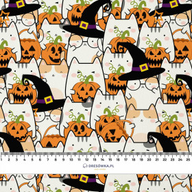 HALLOWEEN CATS PAT. 1 - quick-drying woven fabric