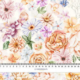 FLOWERS MIX pat. 4 - Viscose jersey