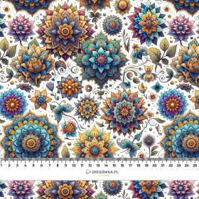 COLORFUL MANDALA pat. 6 - Cotton muslin