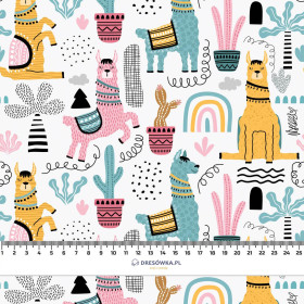 PAINTED LAMAS - Waterproof woven fabric