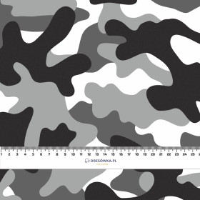 CAMOUFLAGE GREY - light brushed knitwear