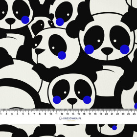 PANDAS / classic blue - quick-drying woven fabric