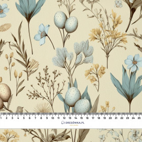 SPRING FLOWERS PAT. 4 - PERKAL Cotton fabric