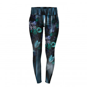 WOMEN'S THERMO LEGGINGS (GRETA) - DARK JUNGLE - sewing set