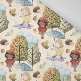 FOREST ADVENTURE (AUTUMN GIRL) - brushed knitwear with elastane ITY