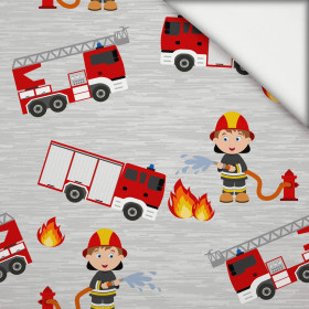 FIRE BRIGADE / fire - light brushed knitwear