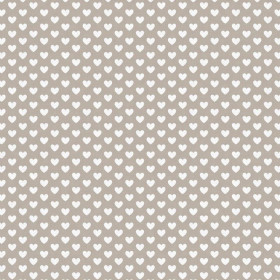 HEARTS / beige (VALENTINE'S HEARTS)