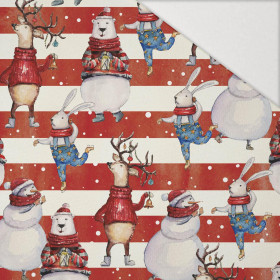 THE SNOWMAN GANG - Hydrophobic brushed knit
