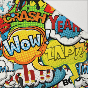 COMIC BOOK - Hydrophobic brushed knit