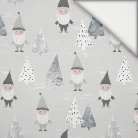 DWARFS IN THE FOREST (FOREST DWARFS) / GREY - light brushed knitwear