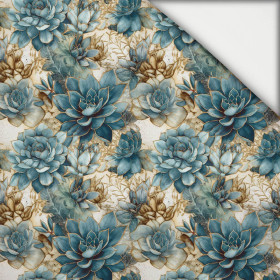 SUCCULENT PLANTS PAT. 1 - light brushed knitwear