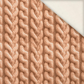 IMITATION SWEATER PAT. 4 / peach fuzz  - Linen 100%