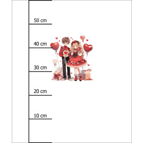 ANIME COUPLE PAT. 1 - panel (60cm x 50cm) Cotton woven fabric