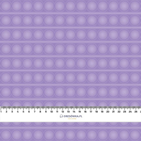 BUBBLED / heather  - Waterproof woven fabric