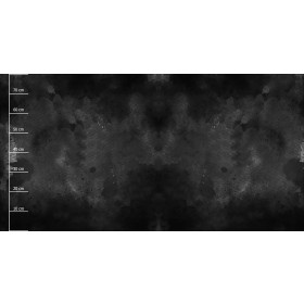 BLACK SPECKS -  PANEL (80cm x 155cm) SINGLE JERSEY ITY