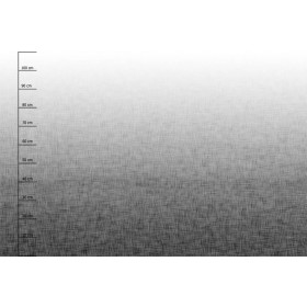 OMBRE / ACID WASH - black (white) - PANORAMIC PANEL (110cm x 165cm)