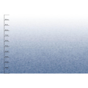 OMBRE / ACID WASH - blue (white) - PANORAMIC PANEL (110cm x 165cm)