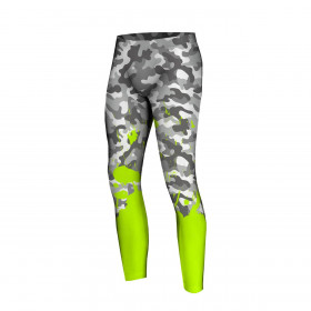 MEN’S THERMO LEGGINGS (JACK) - CAMOUFLAGE LIGHT GREY- sewing set