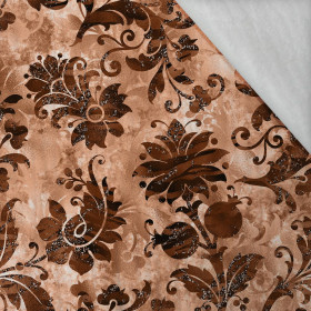 FLORAL  pat. 9 / peach fuzz - Cotton muslin