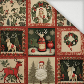 RETRO CHRISTMAS - Woven Fabric for tablecloths