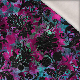 FLORAL  pat. 9 - brushed knitwear with elastane ITY