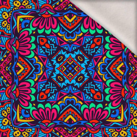 STAINED GLASS pat. 2 - brushed knitwear with elastane ITY