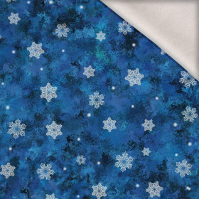 SNOWFLAKES PAT. 3 (WINTER IS COMING) - brushed knitwear with elastane ITY