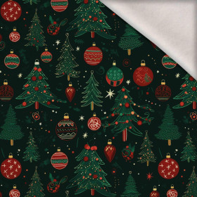 CHRISTMAS TREE PAT. 3 - brushed knitwear with elastane ITY
