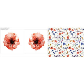 DECORATIVE PILOWS - FIELD FLOWERS