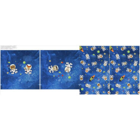 DECORATIVE PILOWS - ANIMALS IN SPACE pat. 2