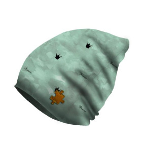 "Beanie" cap - PRINCESS (minimal) / CAMOUFLAGE pat. 2 (modern mint) / Choice of sizes