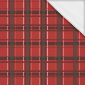 CHECK PAT. 11 / red- single jersey with elastane ITY