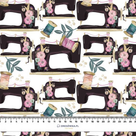RETRO SEWING MACHINES pat. 2 - Waterproof woven fabric