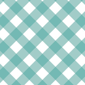 DIAGONAL CHECK / mint 