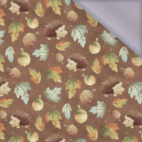 HEDGEHOGS IN LEAVES (AUTUMN GIRL) - softshell