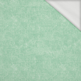 ACID WASH / MINT - looped knit fabric