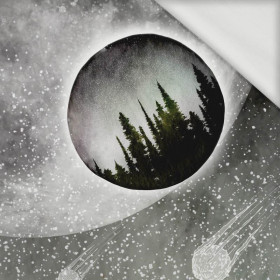 METEOR SHOWER (GALAXY) - panoramic panel looped knit (100cm x 155cm)