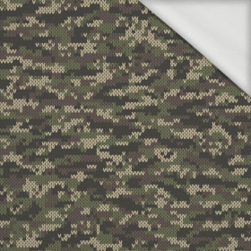 CAMOUFLAGE SWEATER - looped knit fabric