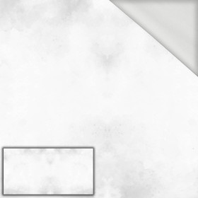 WHITE SPECKS - panel (80cm x 155cm) looped knit 