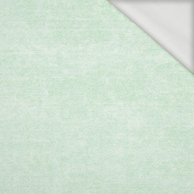 VINTAGE LOOK JEANS (mint) - looped knit fabric