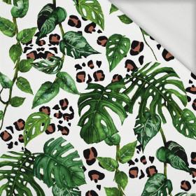 IN THE JUNGLE - looped knit fabric