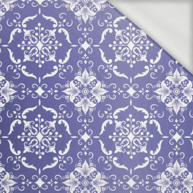 DAMASCO / background (Very Peri) - looped knit fabric