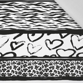 ANIMAL HEARTS - Cotton woven fabric