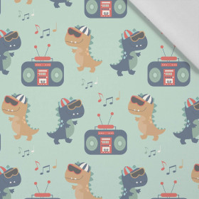 DINO BOOMBOX  - Cotton woven fabric