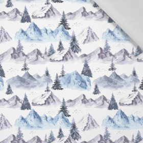 BERGE M.2 (GEMALTER WALD) - Cotton woven fabric
