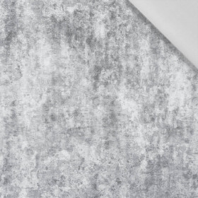 GRUNGE (light grey) - Cotton woven fabric