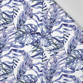 MINI LEAVES PAT. 3 (TROPICAL NATURE) (Very Peri) - Cotton woven fabric